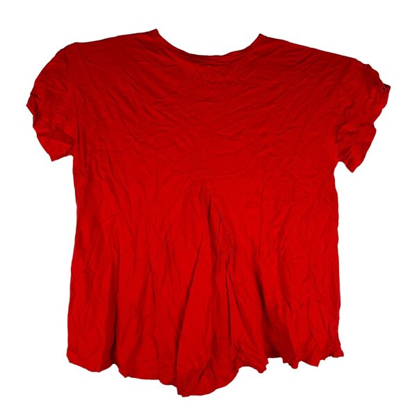 Red Blue b Collection Womens Sequin Cowboy Boot T-Shirt Size S - Picture 3 of 8